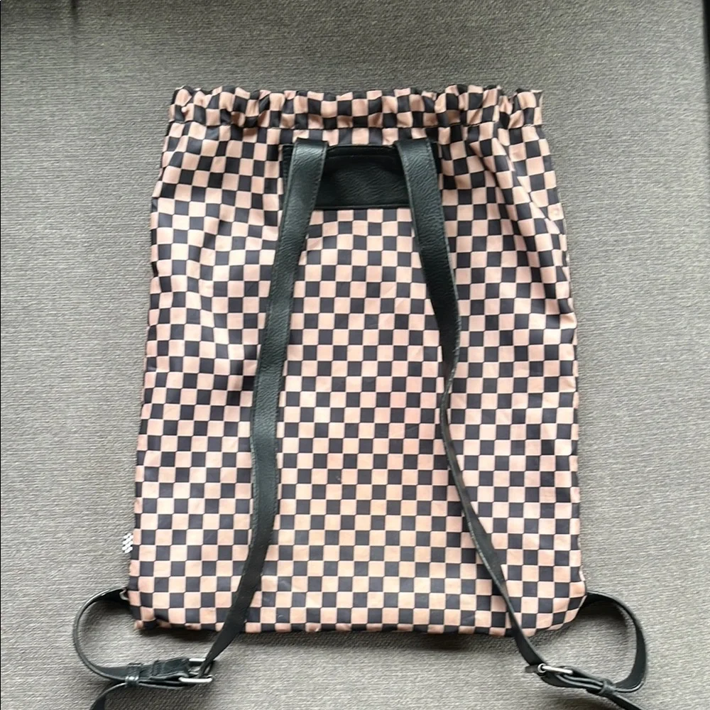 Vans Checkered Drawstring Backpack - Picture 1 of 7